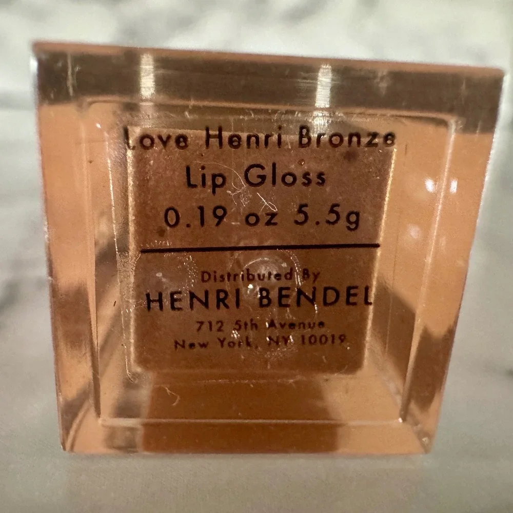 Henri Bendel Love Henri Bronze Lip Gloss 0.19 oz Shimmer Discontinued Rare